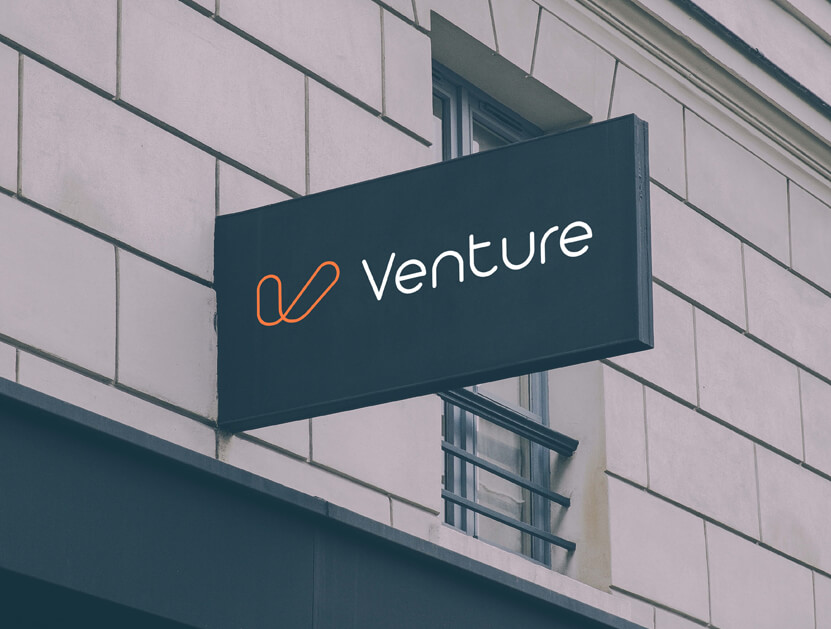 venture logo design